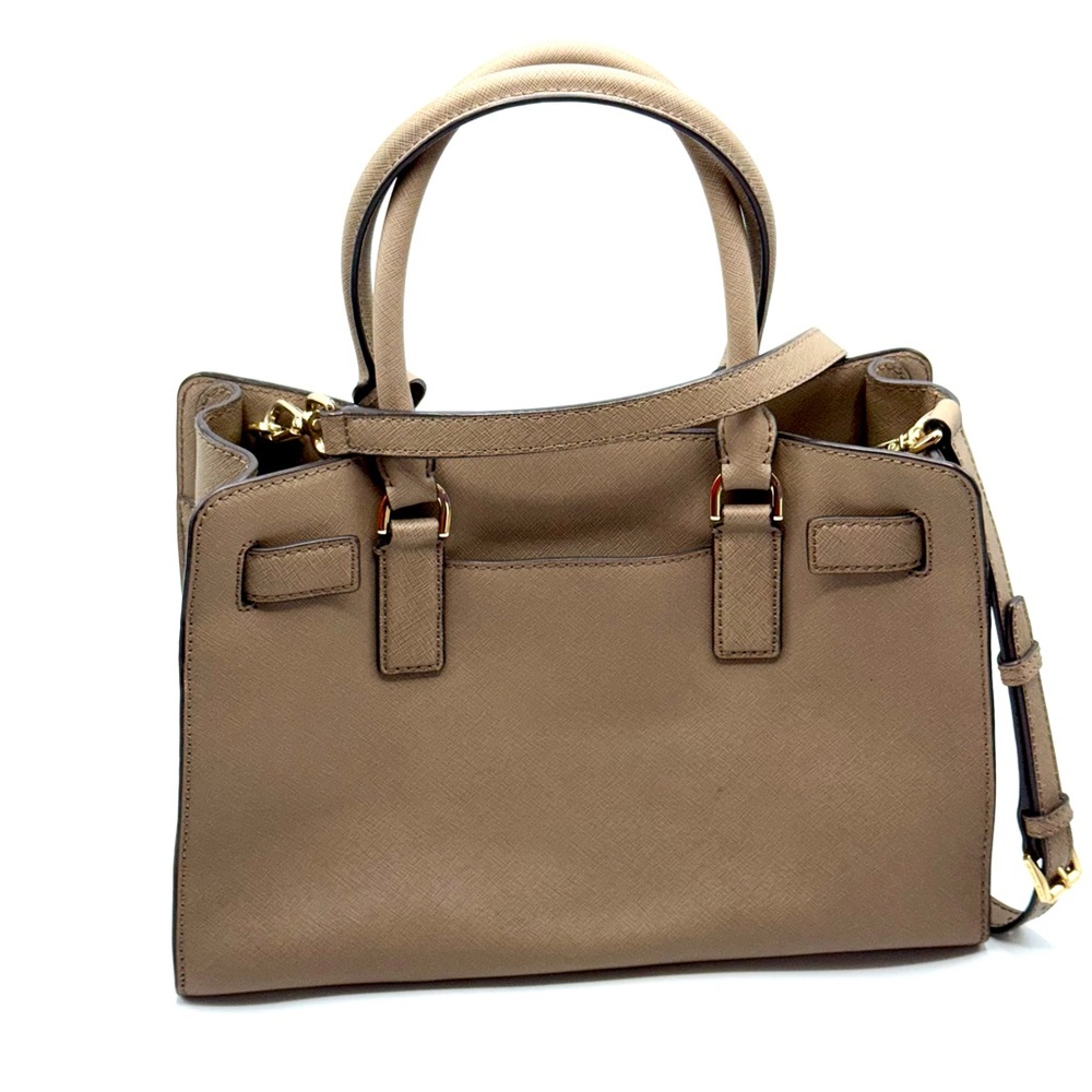 Michael Kors Dillon Saffiano Leather Satchel Crossbody Bag - Picture 8 of 13